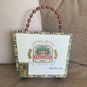 Cigar box purse NWT.  Vintage.